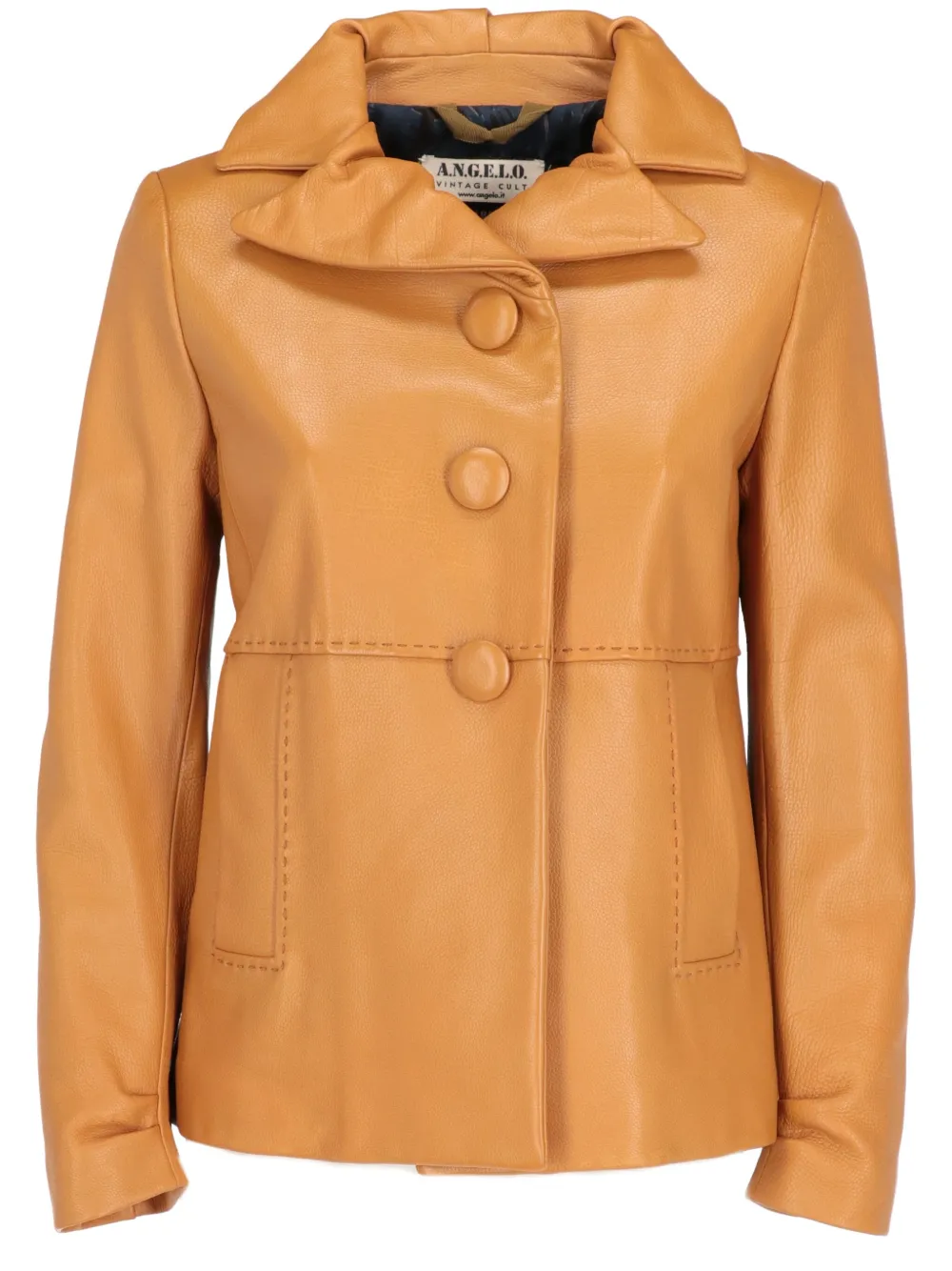 A.N.G.E.L.O. Vintage Cult 2000s leather jacket | Neutrals | Image 1