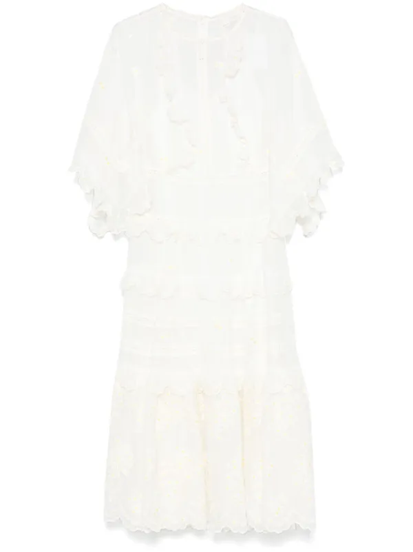 【Zimmermann】アカシア マキシドレス Acacia Maxi Dress Khaki Online | Zimmermann