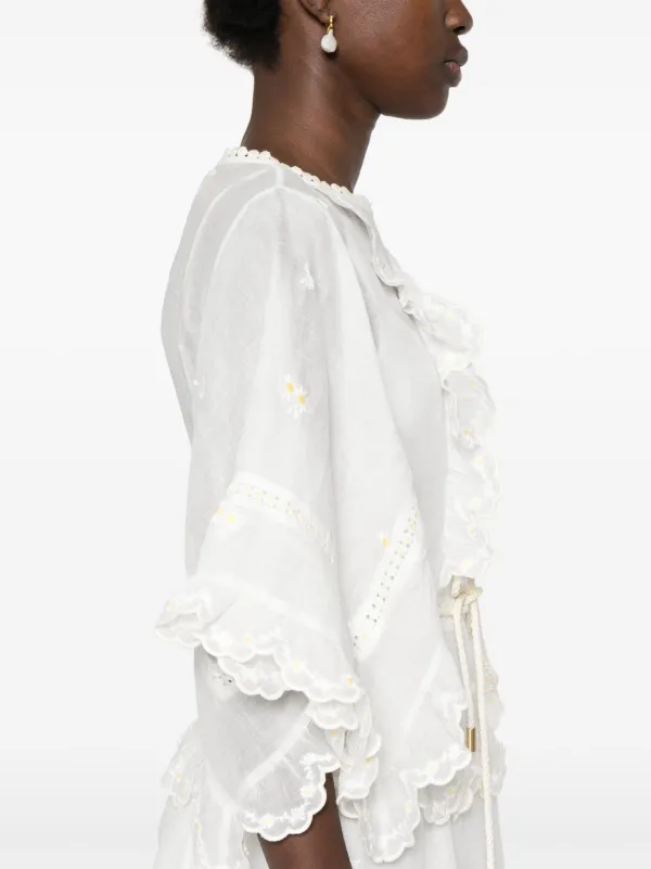 【Zimmermann】アカシア マキシドレス Acacia Maxi Dress Khaki Online | Zimmermann