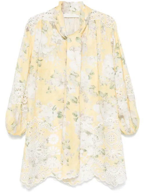 Robe courte Acacia - ZIMMERMANN - Modalova