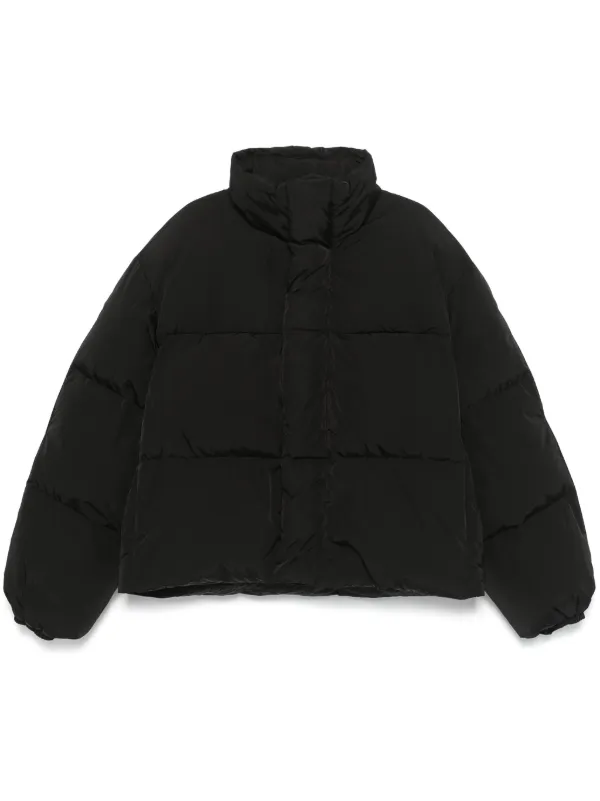 Vintage black puffer jacket cheap