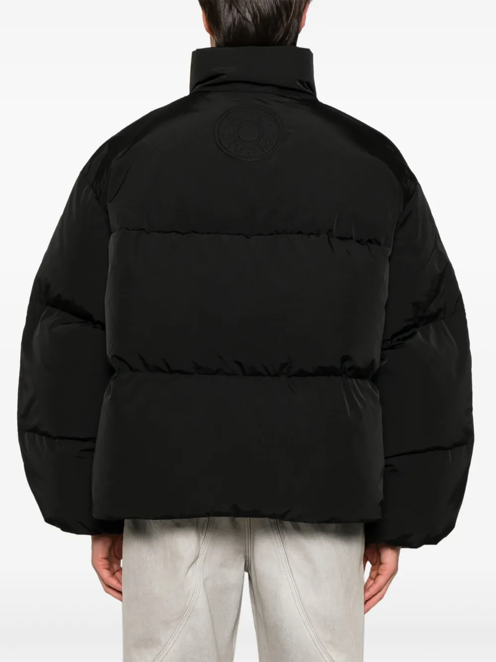 Acne Studios Gewatteerd donsjack Zwart