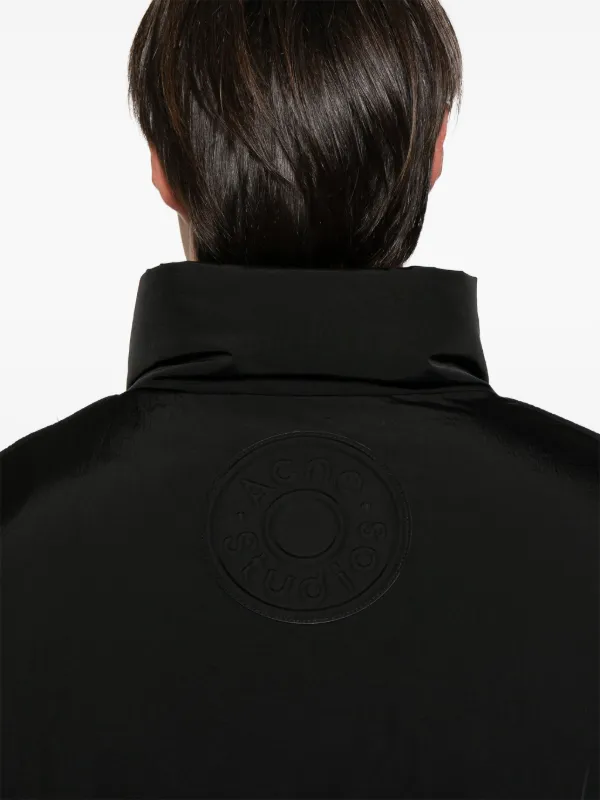 Acne Studios パデッドジャケット | ブラック | FARFETCH JP