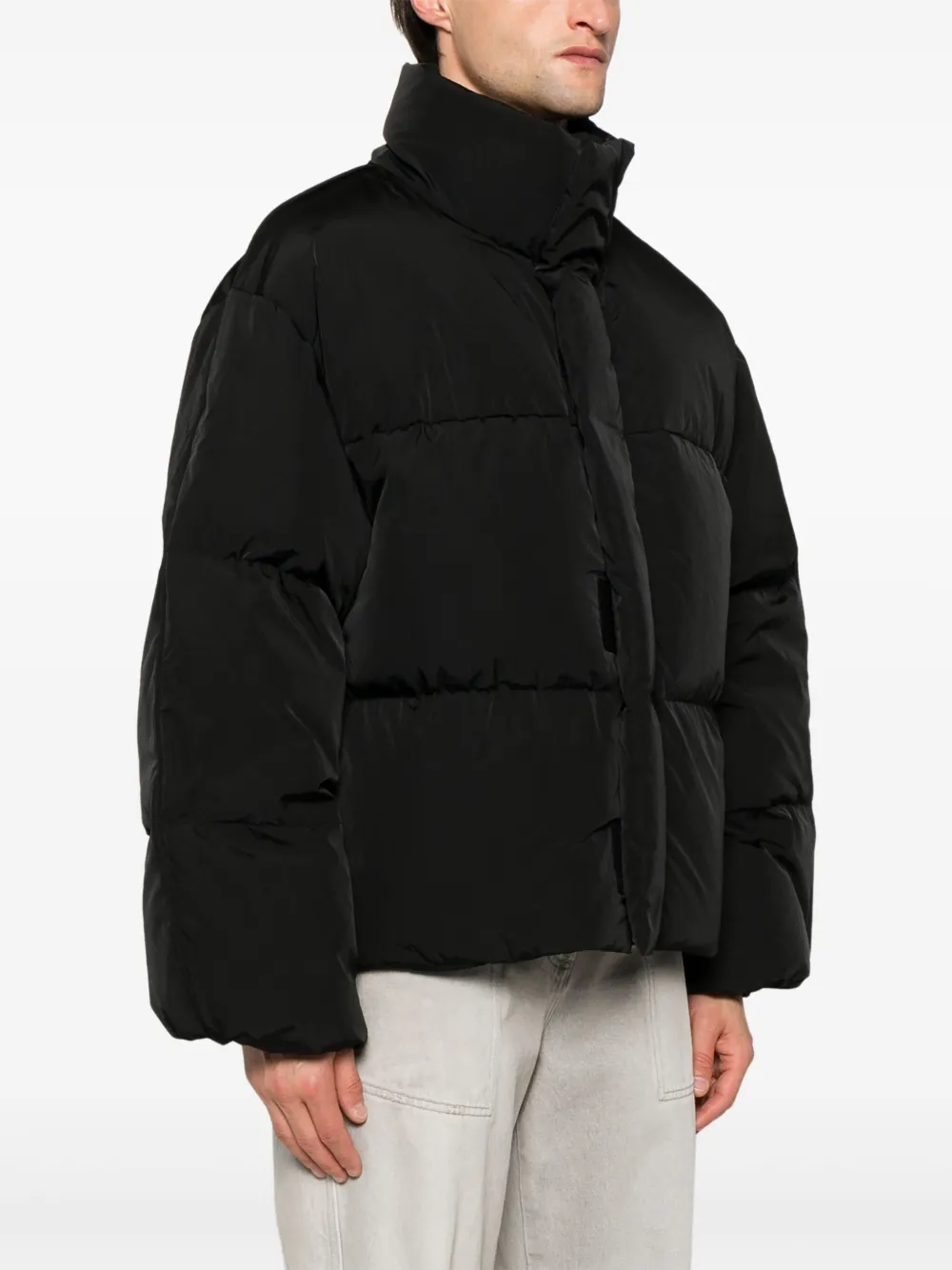 Acne Studios Gewatteerd donsjack Zwart