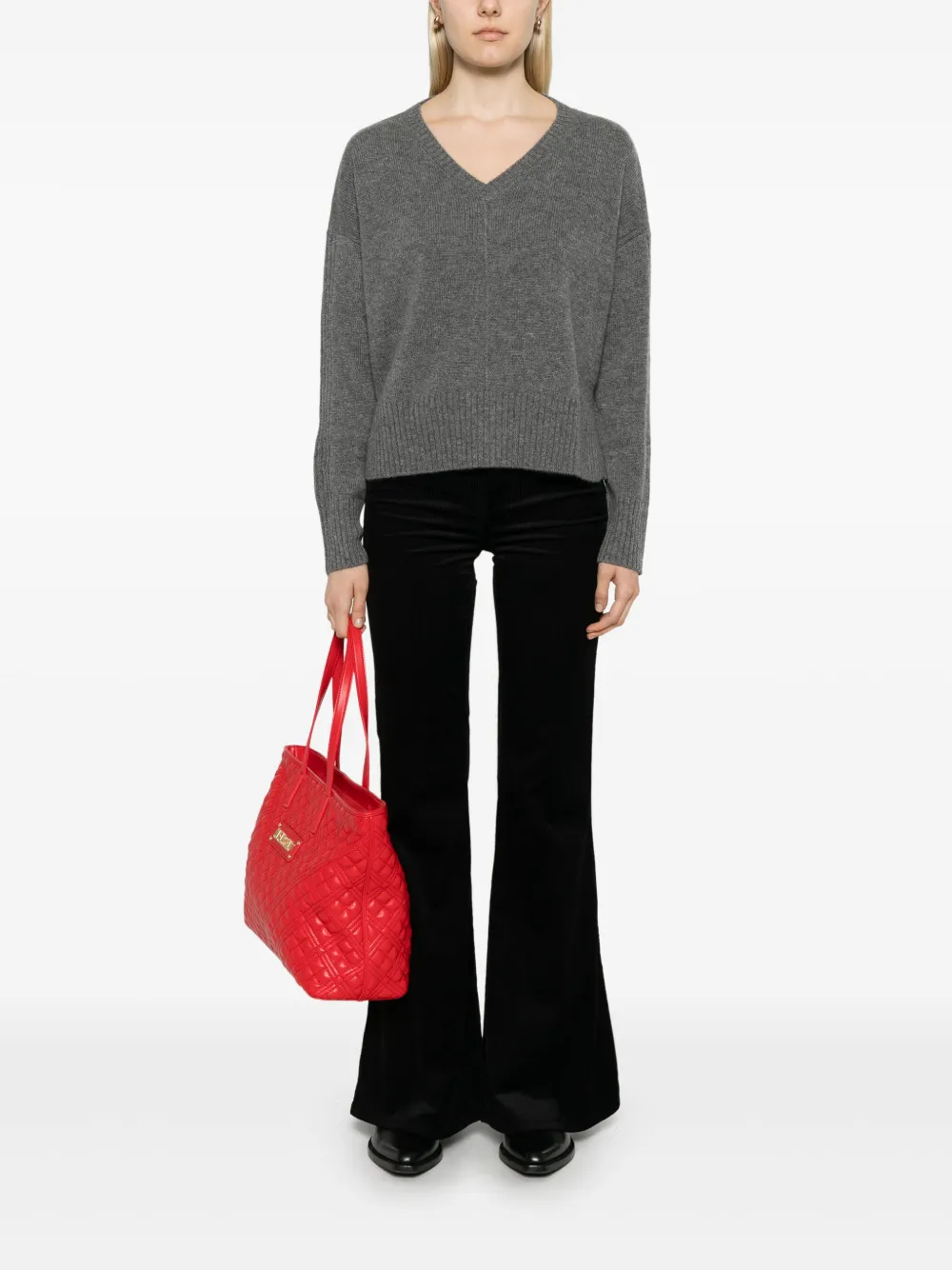absolut cashmere Claudie sweater - Grijs