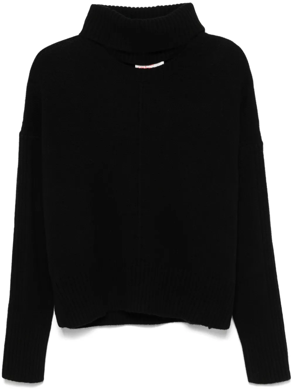 Absolut cashmere Candace sweater met print Zwart