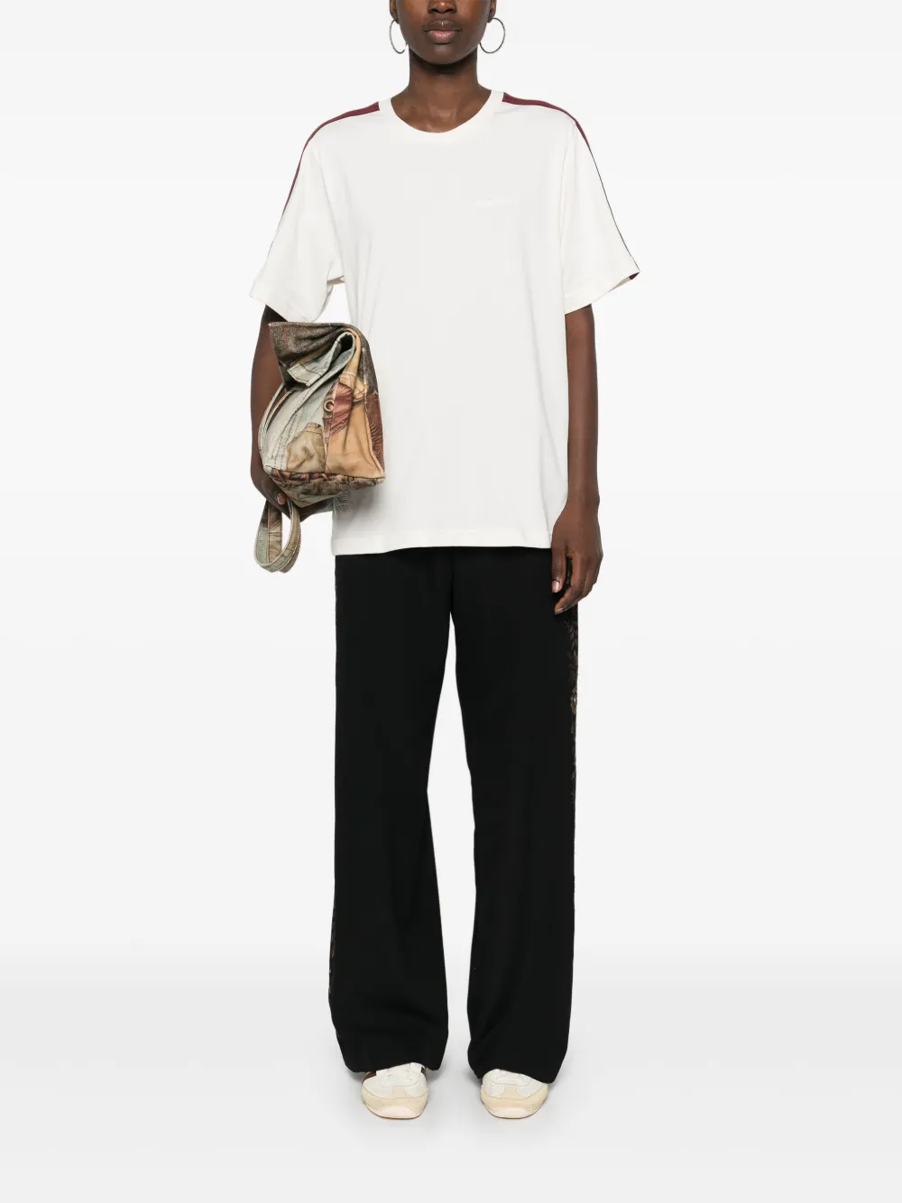 adidas x Wales Bonner 3-Stripes logo T-shirt