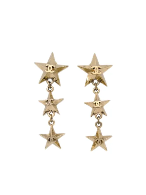 Boucles d'oreilles Star (2017) - CHANEL Pre-Owned - Modalova