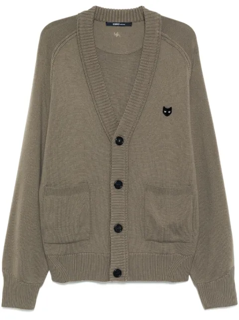 ZZERO BY SONGZIO panther raglan cardigan