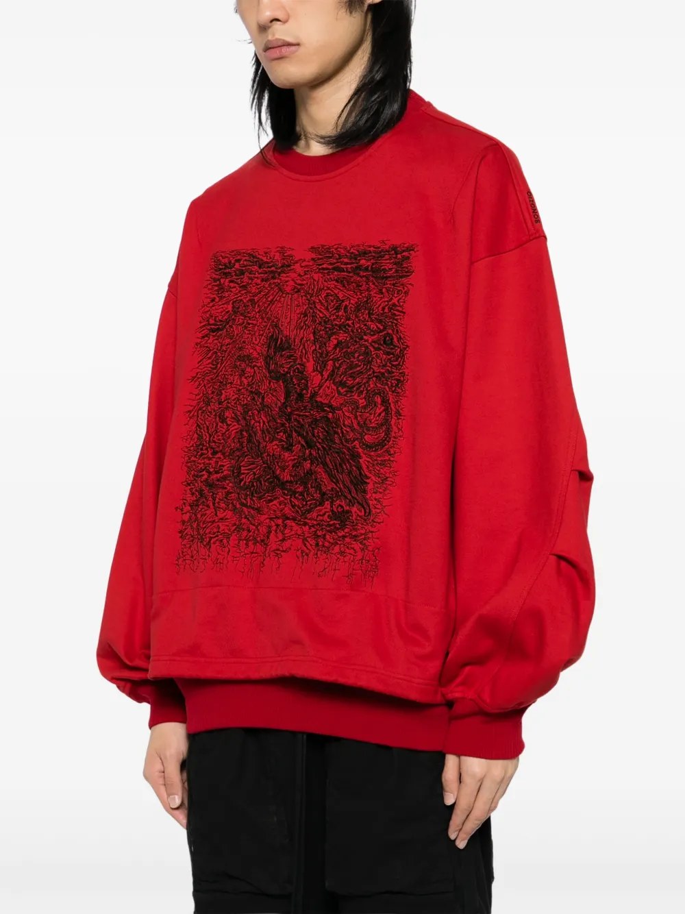 SONGZIO Night Thieves Title sweater Rood