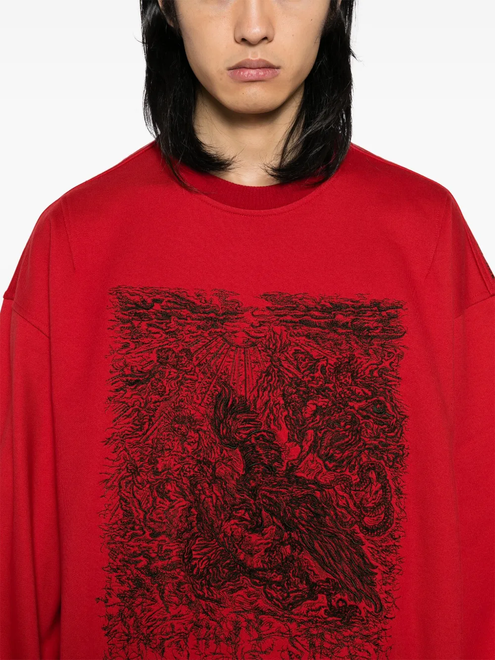 SONGZIO Night Thieves Title sweater Rood