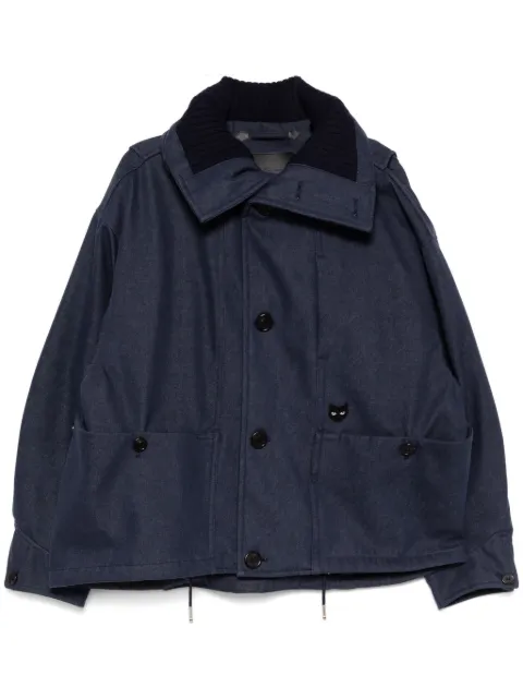 ZZERO BY SONGZIO panther denimlike jacket