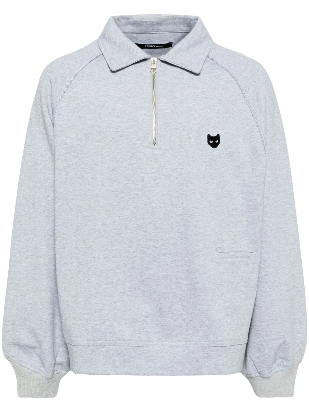 ZZERO BY SONGZIO panther hand-rope sweatshirt | Grey | Image 1