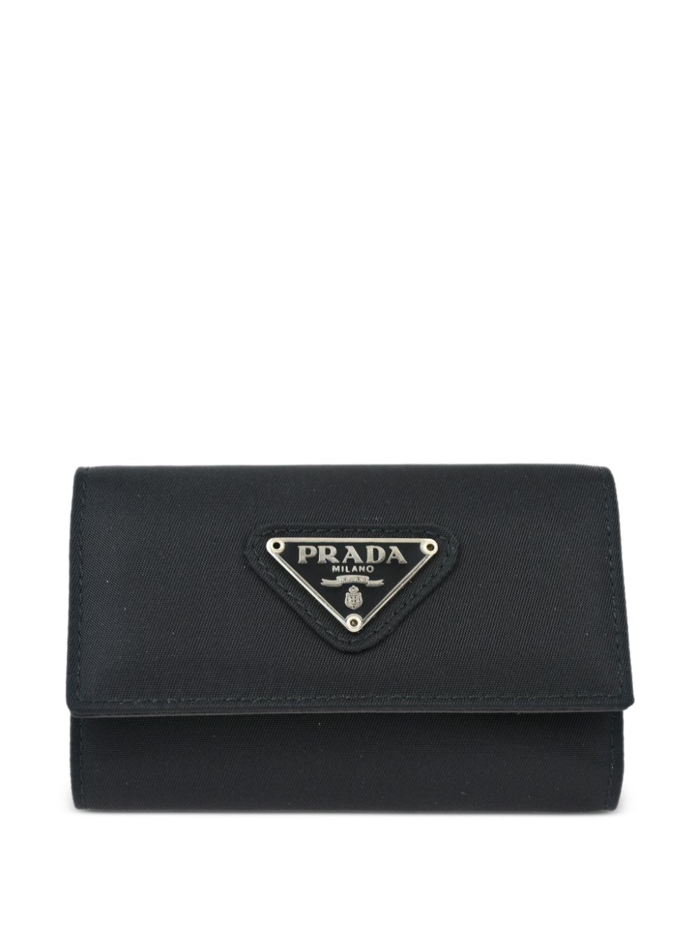 Prada Pre-Owned 1990-2000s six-hook key case - Black