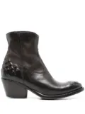 Alberto Fasciani 50mm Isabel cowboy boots - Brown