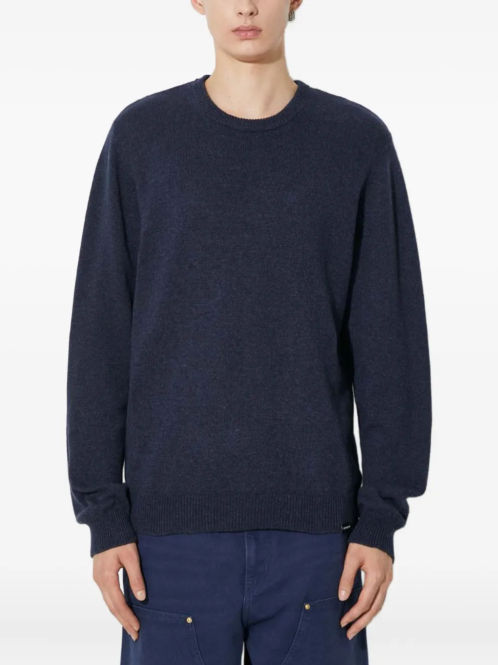 Carhartt WIP Alten crew-neck sweater | Blue | Image 1
