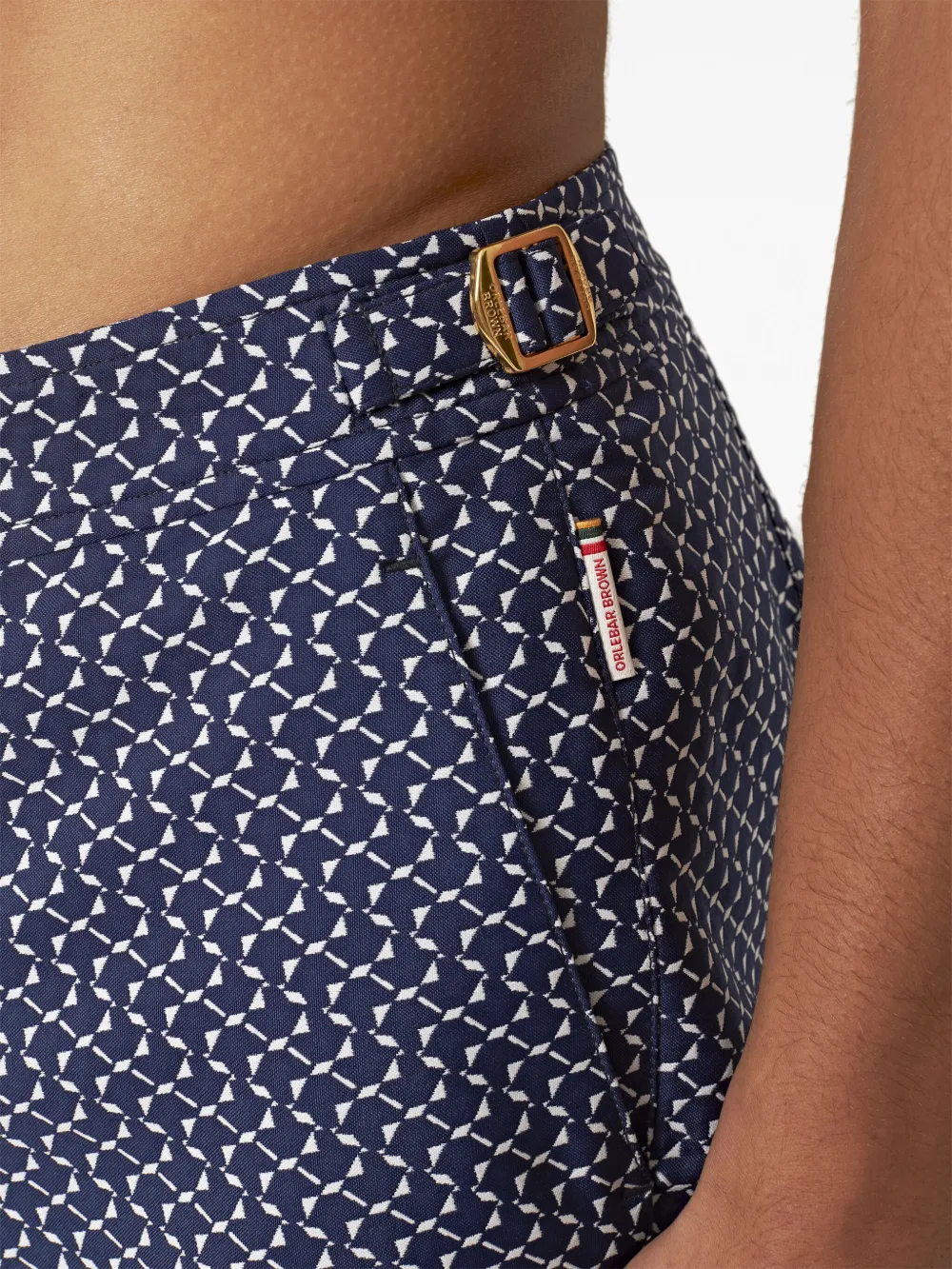 Orlebar Brown Bulldog zwembroek Blauw