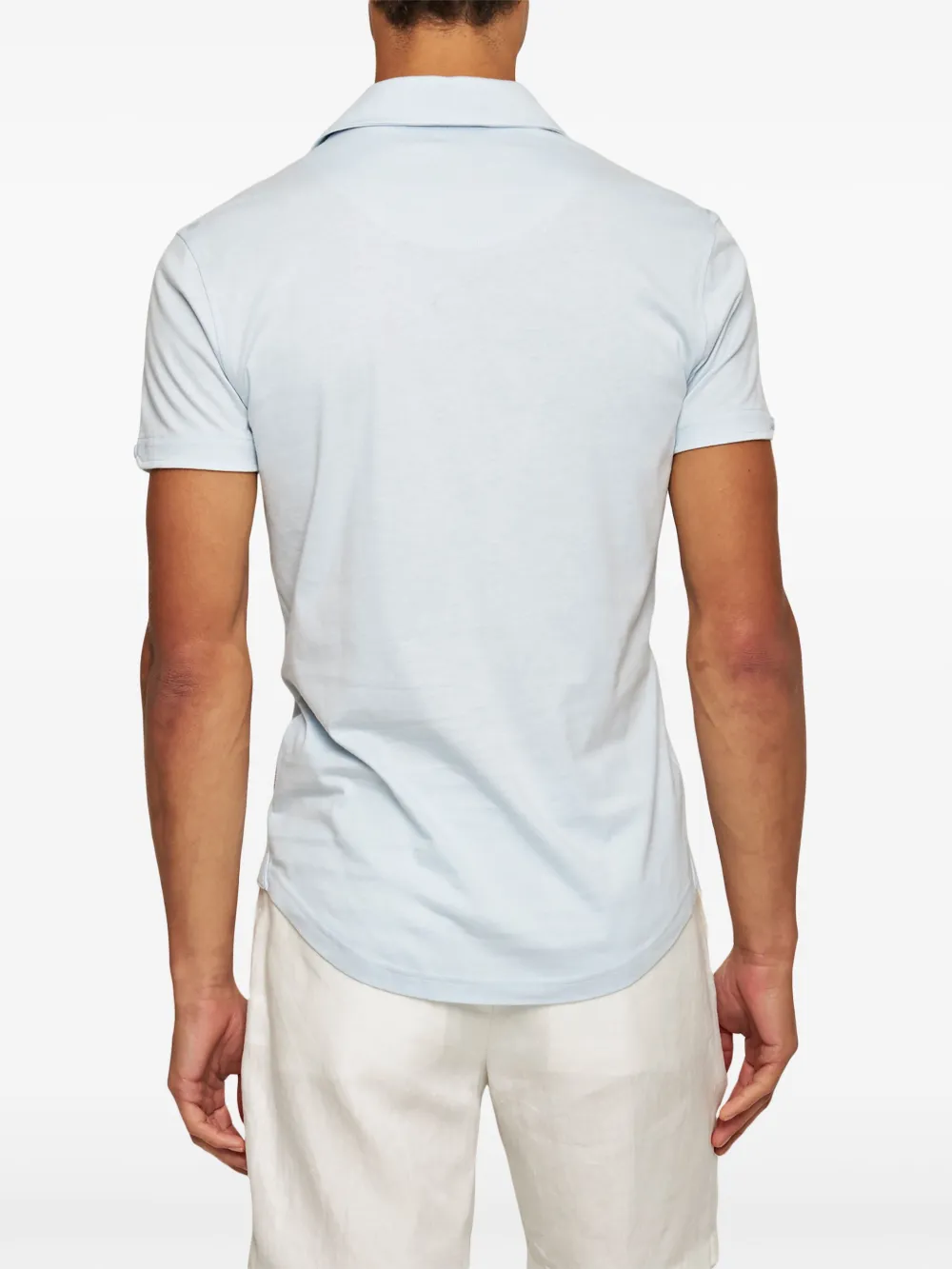 Orlebar Brown Poloshirt Blauw