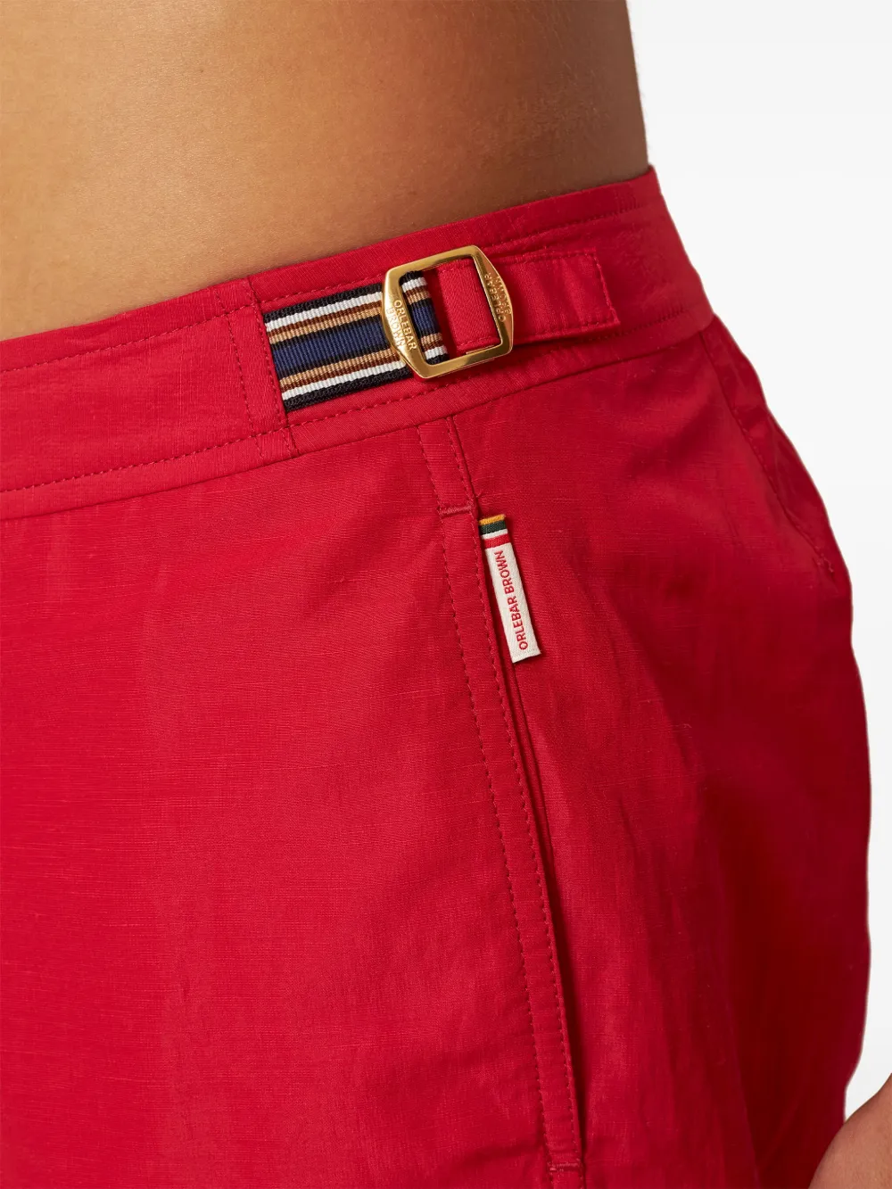 Orlebar Brown Bulldog Swim Shorts In Rot