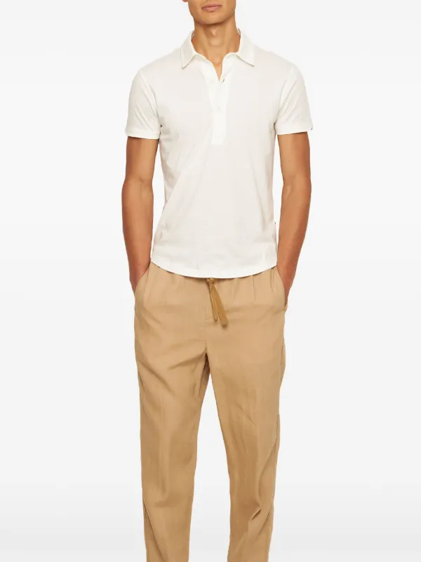 Orlebar Brown Sebastian Polo Shirt White FARFETCH PH
