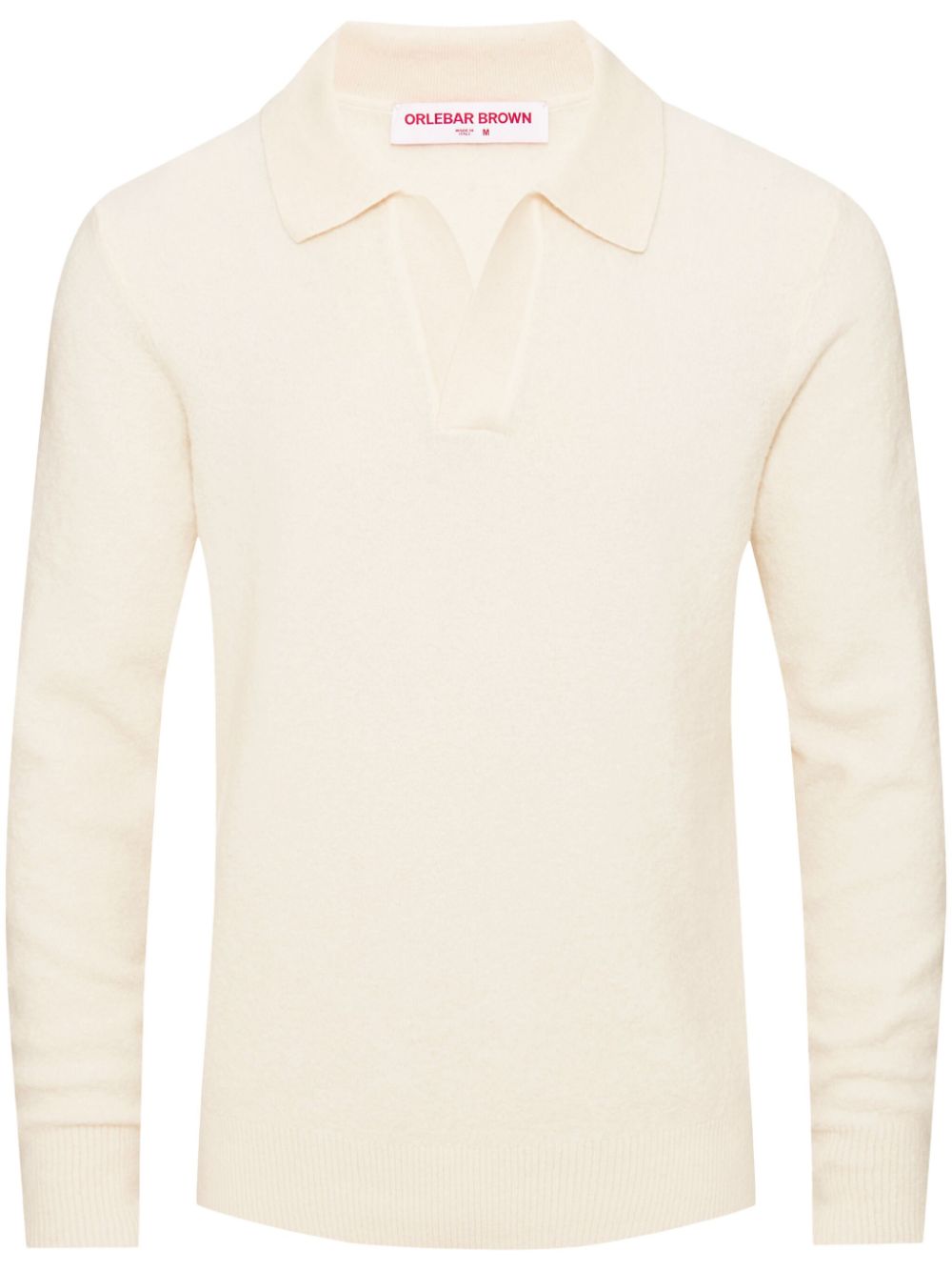 Orlebar Brown Winslow polo jumper - Neutrals