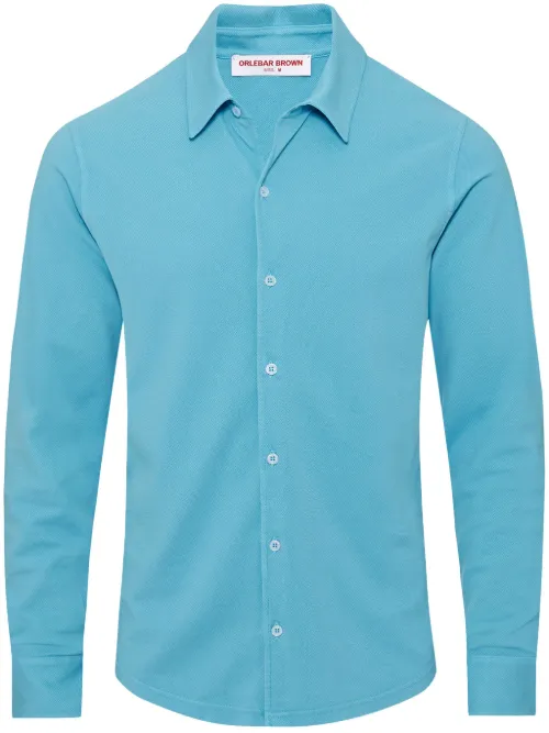 Orlebar Brown chemise Giles - Bleu - Orlebar Brown - Modalova