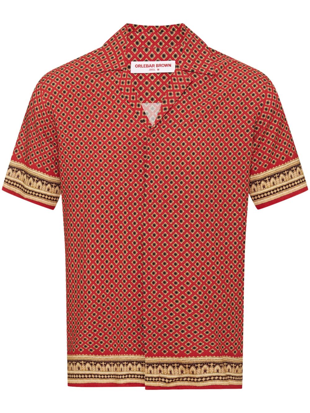 Orlebar Brown Maitan Solmio shirt - Red