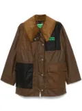 Barbour wax-coated coat - Brown