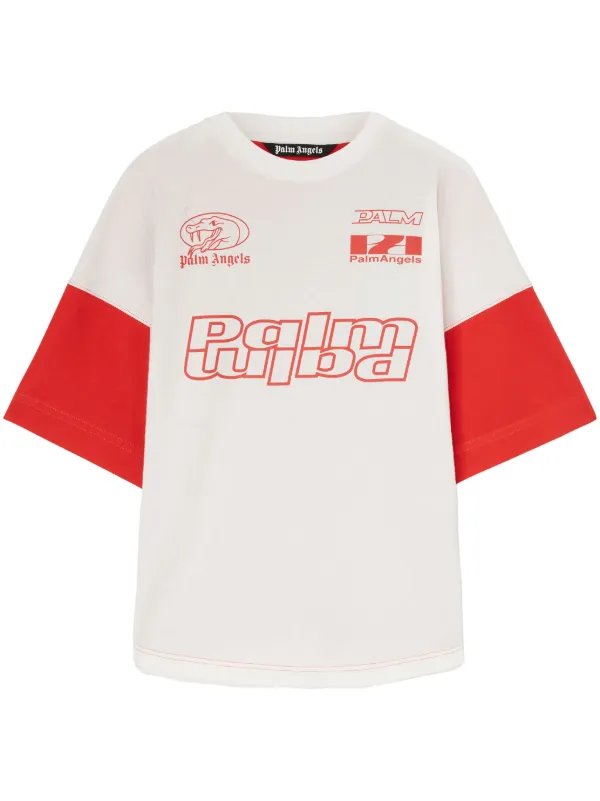 Palm Angels プリント Tシャツ Palm Angels スネークプリント Tシャツ | ホワイト | FARFETCH JP