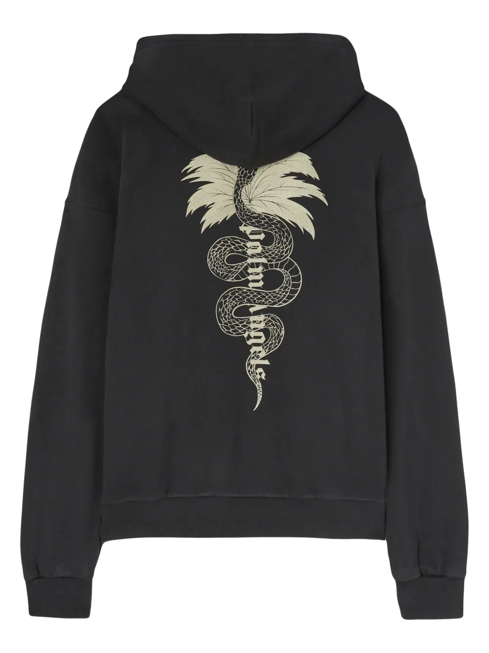 Palm Angels スネークプリント パーカー | ブラック | FARFETCH JP