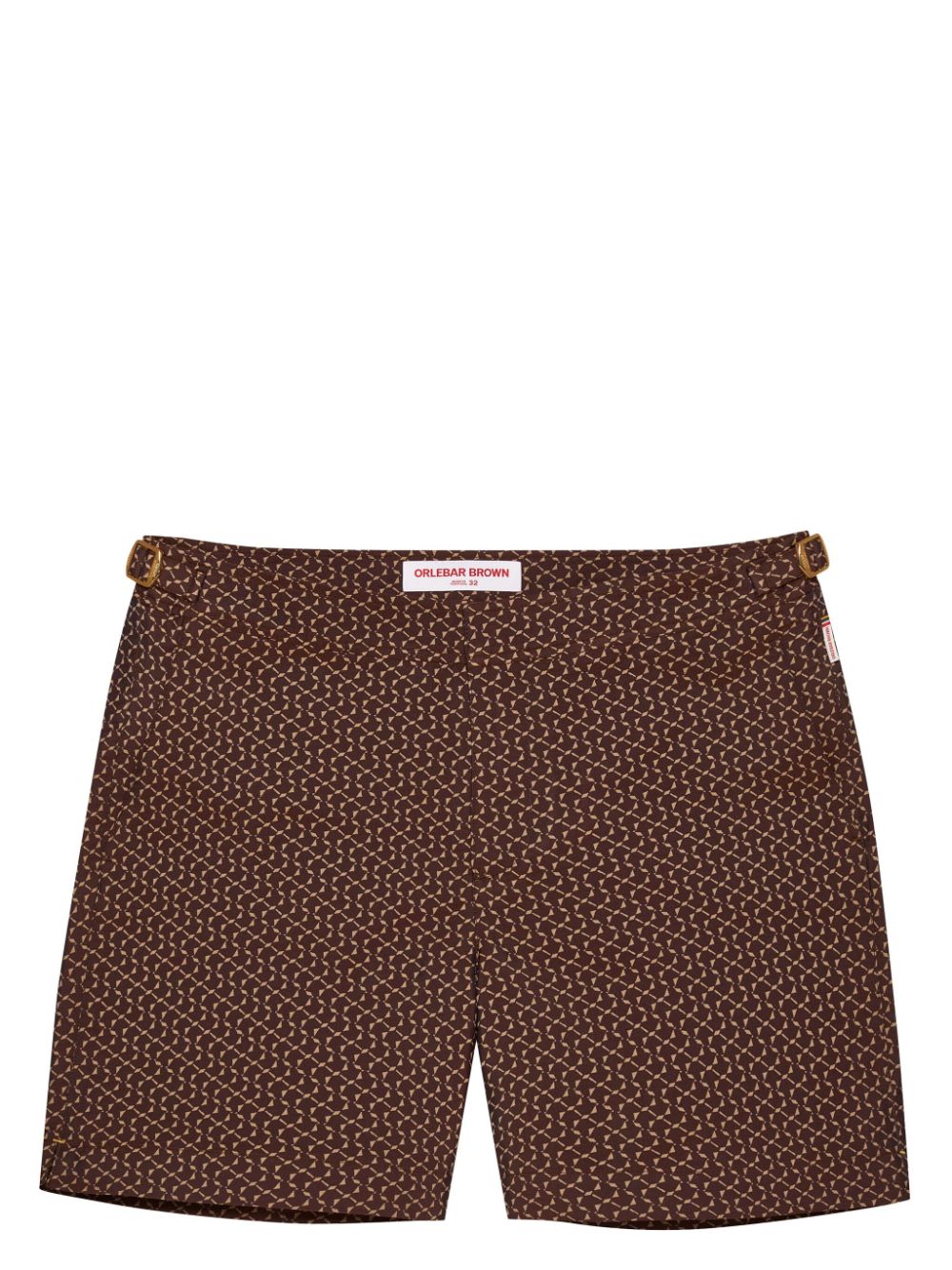 Orlebar Brown Bulldog zwembroek Bruin