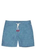 Orlebar Brown geometric-pattern swim shorts - Blue