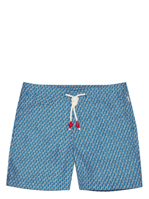 Orlebar Brown geometric-pattern swim shorts