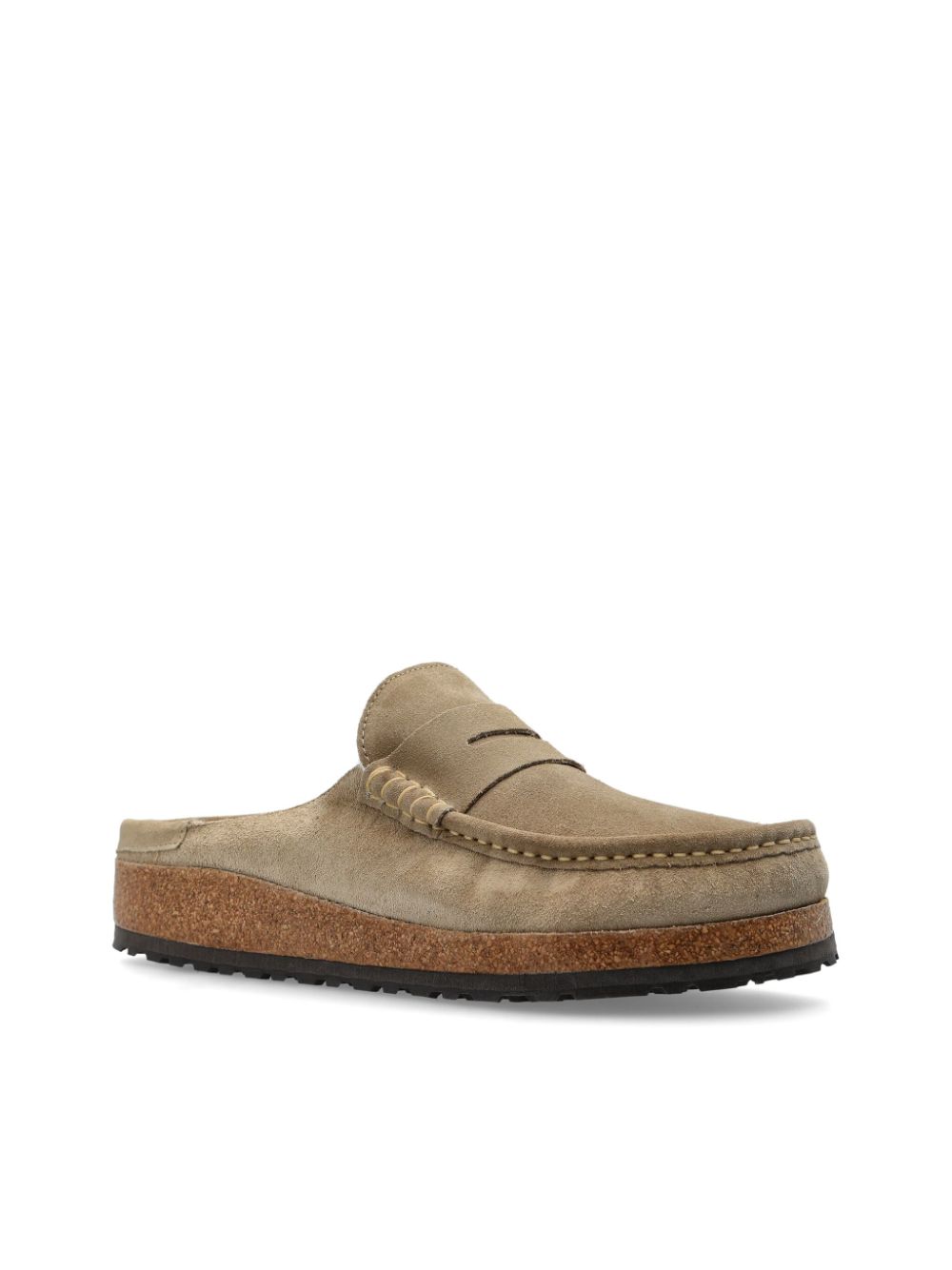 Birkenstock Naples suède loafers Beige