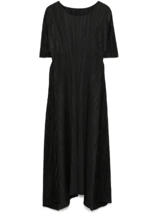 Pleats Please Issey Miyake プリーツ ドレス | ブラック | FARFETCH JP