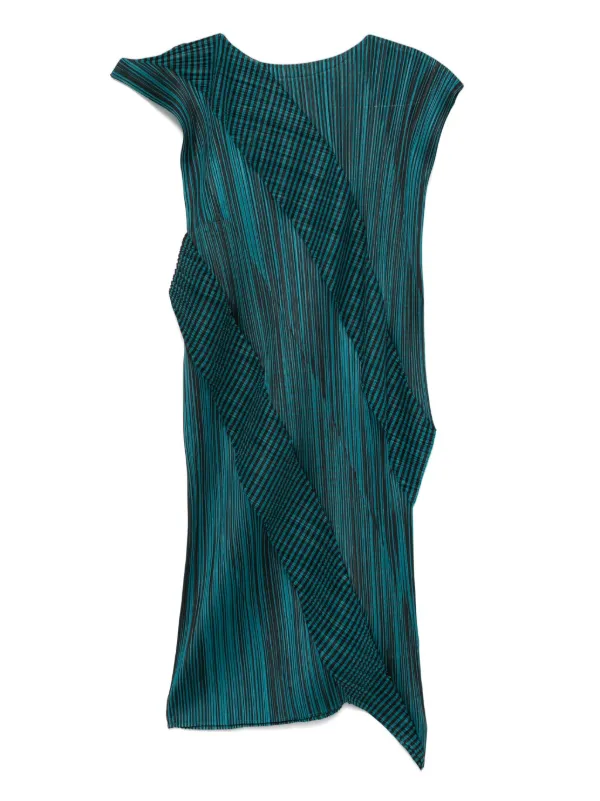 Pleats Please Issey Miyake Cosmic Rays ドレス | ブラック | FARFETCH JP
