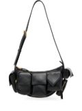 Fiorucci leather shoulder bag - Black