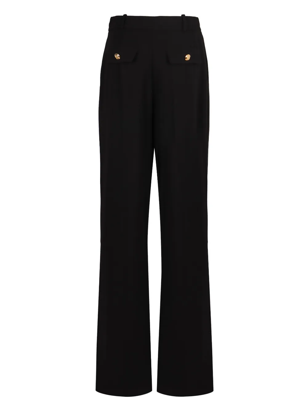 Elisabetta Franchi Crêpe broek - Zwart