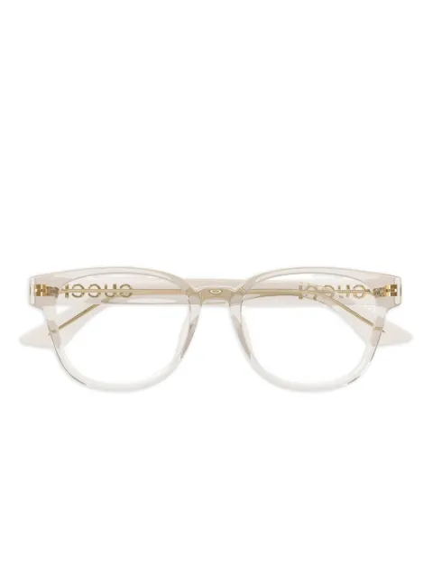 Gucci Eyewear lentes con armazón rectangular