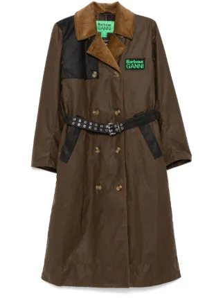 Barbour トレンチコート | ブラウン | FARFETCH JP