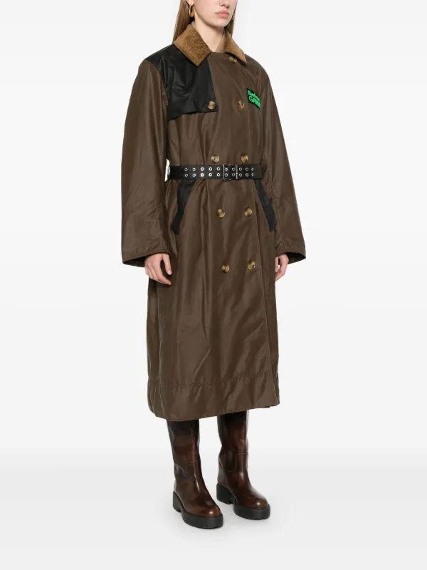 Barbour トレンチコート | ブラウン | FARFETCH JP