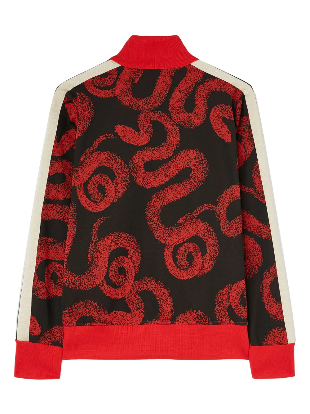 Palm Angels Sweater met slangenprint - Rood