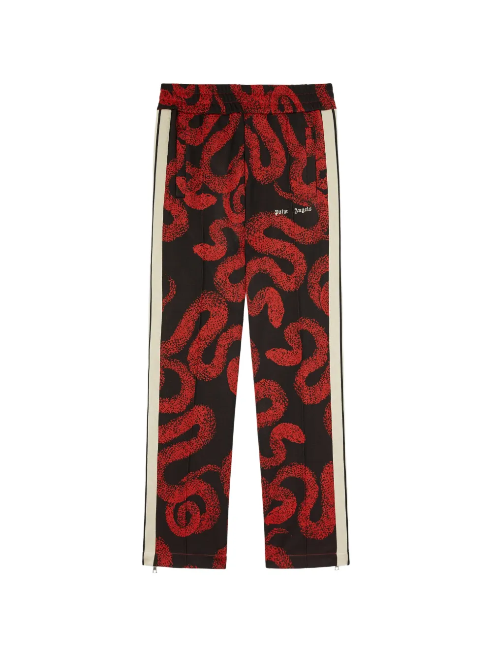 Palm Angels Pantaloni sportivi con stampa - Rosso