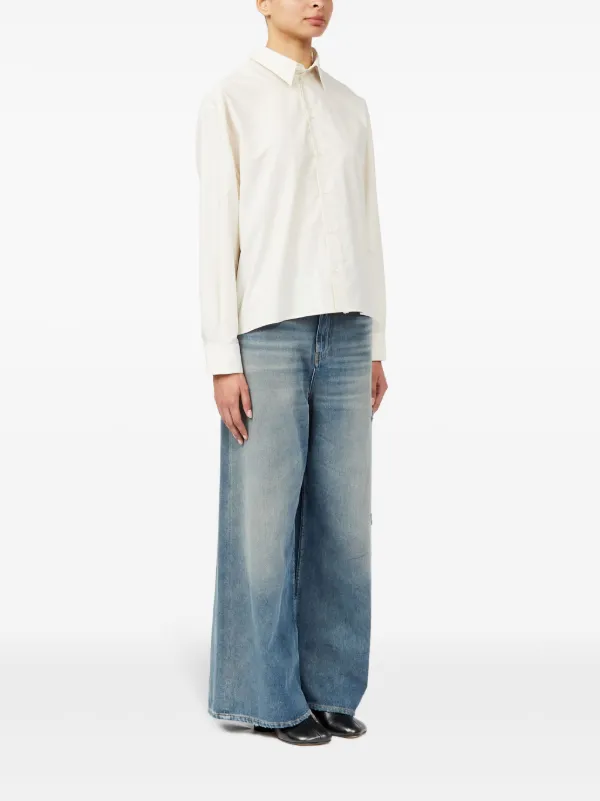 MM6 Maison Margiela　レイヤードシャツ MM6 Maison Margiela レイヤード シャツ | ホワイト | FARFETCH JP