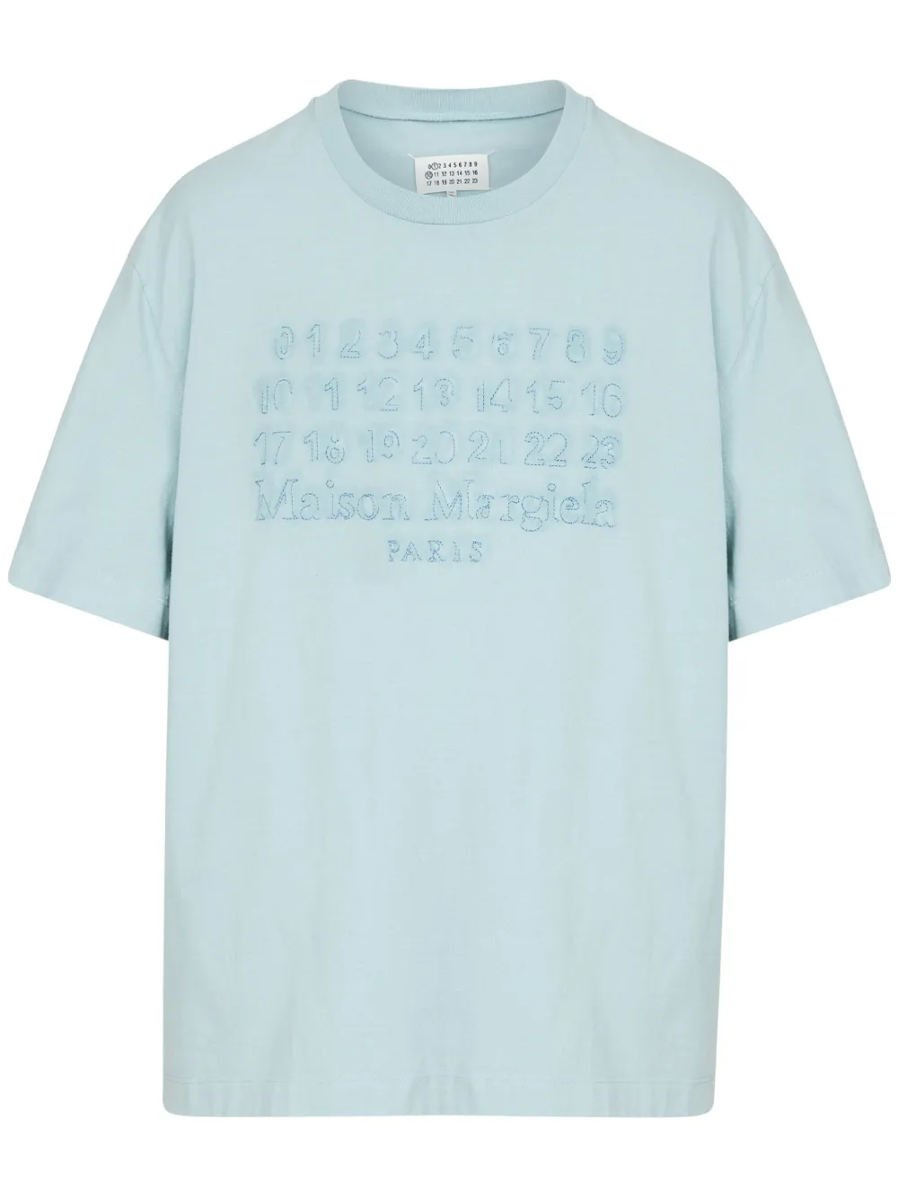 Maison Margiela T-shirt met patroon Blauw