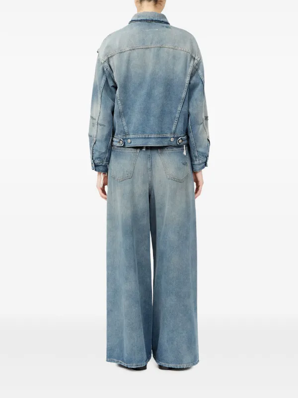 MM6 Maison Margiela デニムジャケット | ブルー | FARFETCH JP