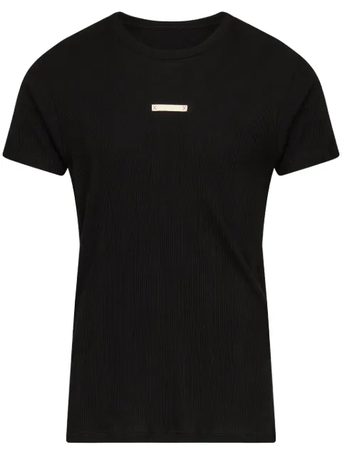 Maison Margiela playera con logo y cuatro costuras