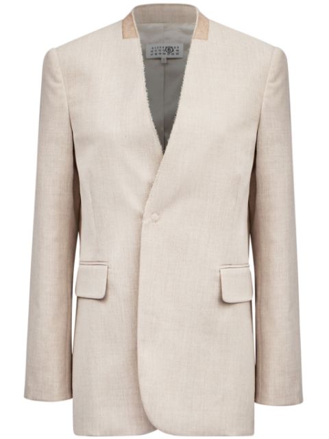 MM6 Maison Margiela single-breasted blazer Women