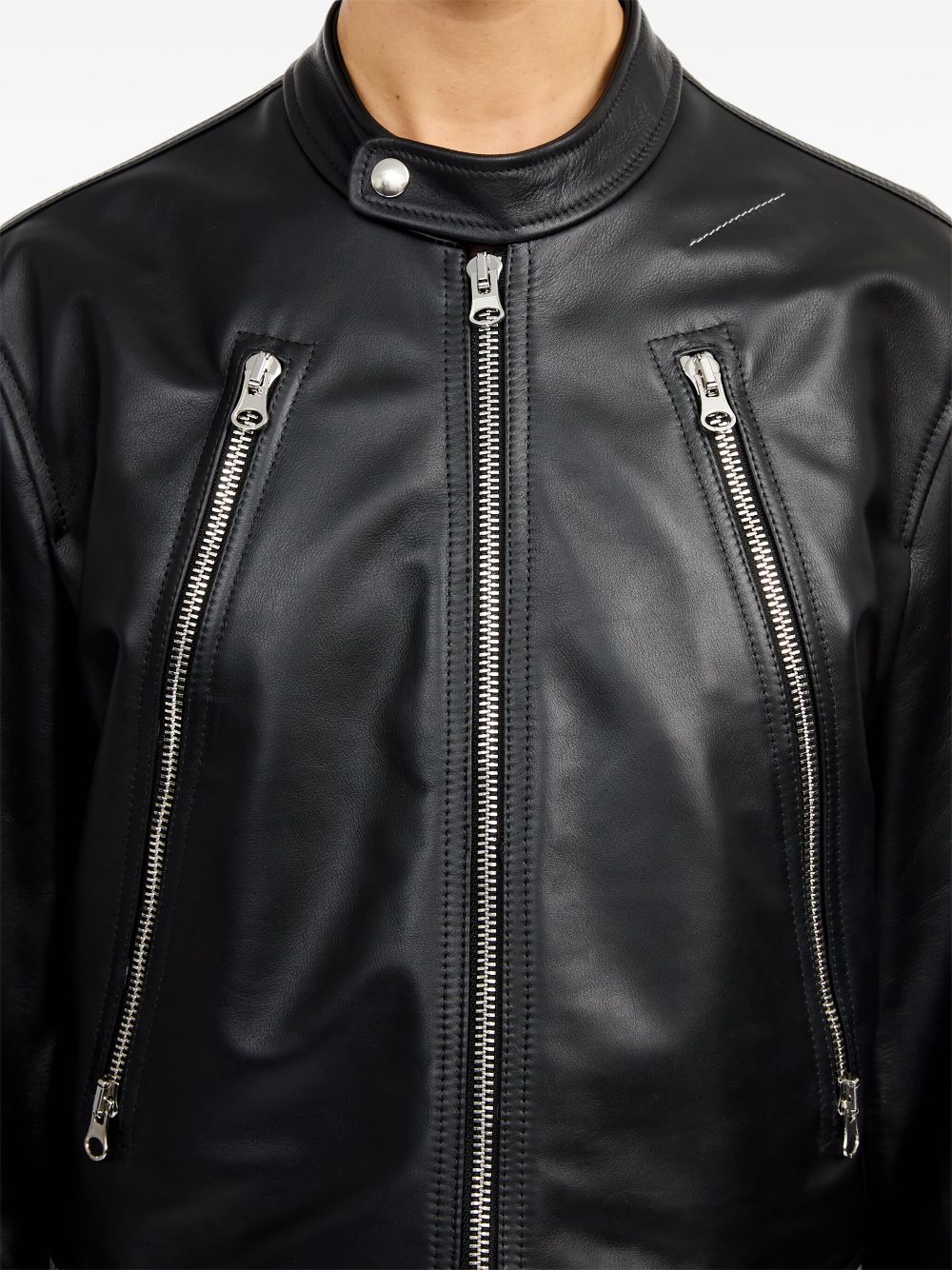 MM6 Maison Margiela leather jacket Women