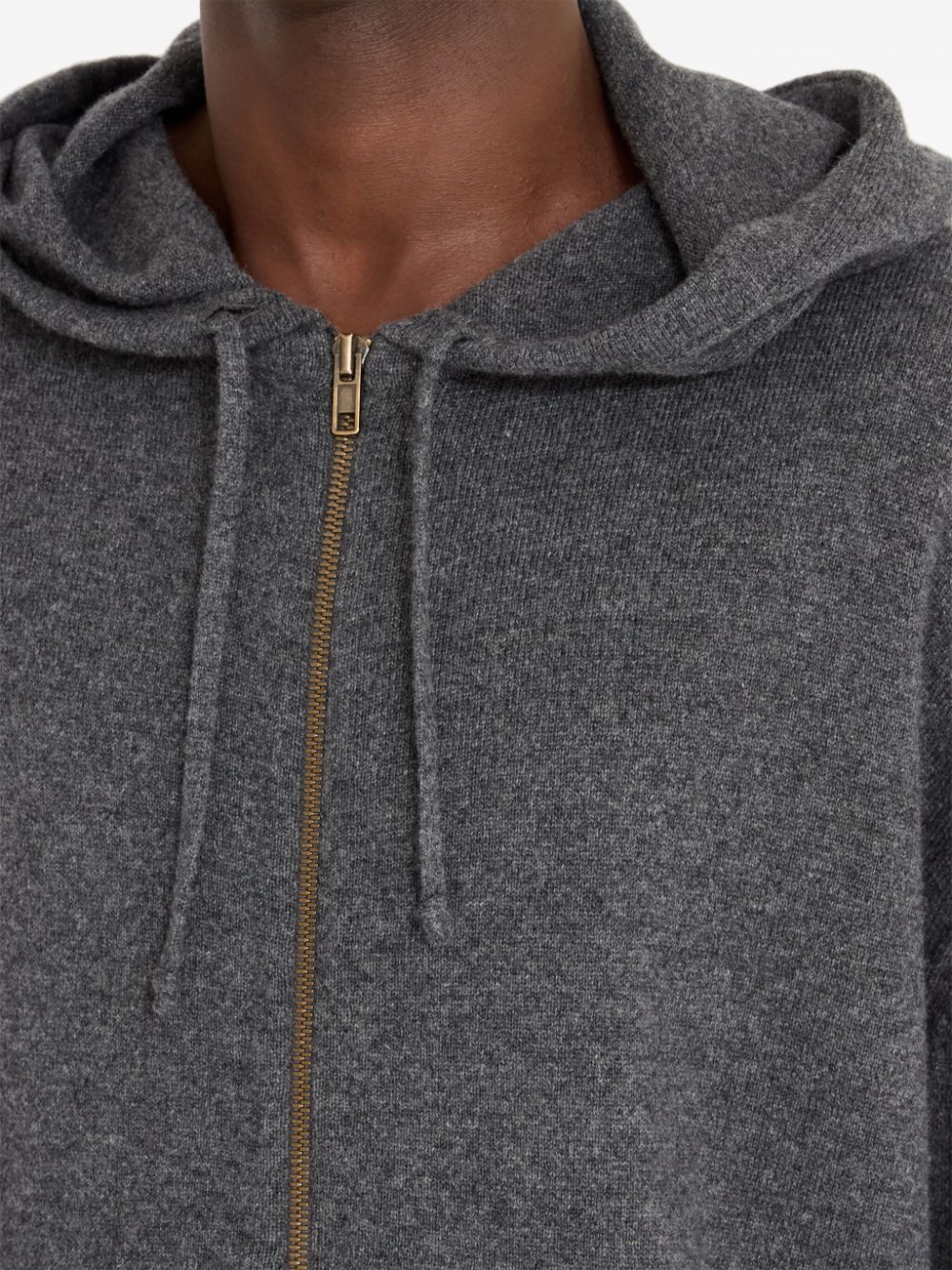 Maison Margiela brushed zipped hoodie Men